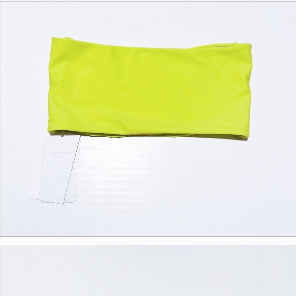 Mikoh bandeau bikini top size small NWT